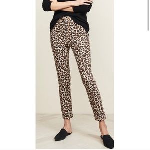 Debbie Leopard Print High Wasted Skinny Jean